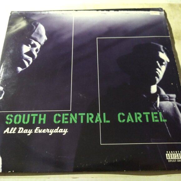 South Central Cartel – All Day Everyday VG+ Original Def Jam 2LP Record 1997 RAP